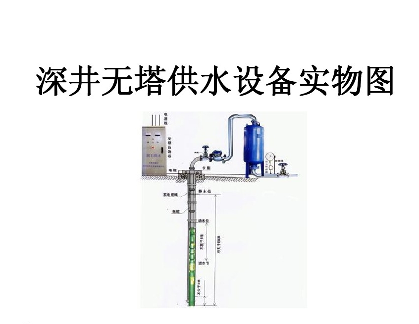 朔州井泵无塔式供水设备